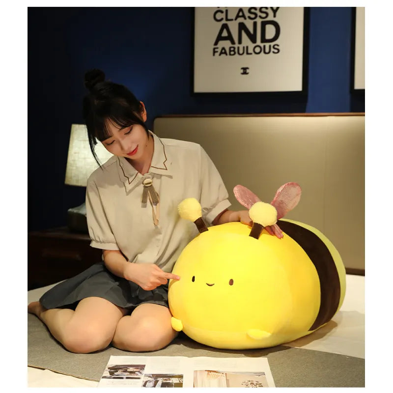 Little Bee Plush Toy Pillow