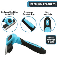 Deshedding Tool – Furminator Alternative for Dogs & Cats